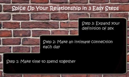 Spice Up Your Relationship in Three Easy Steps by David Yarian PhD